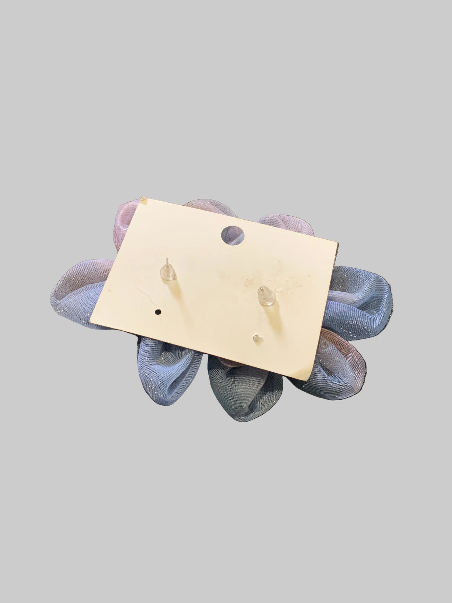 Stunning Pastel Floral Statement Earrings