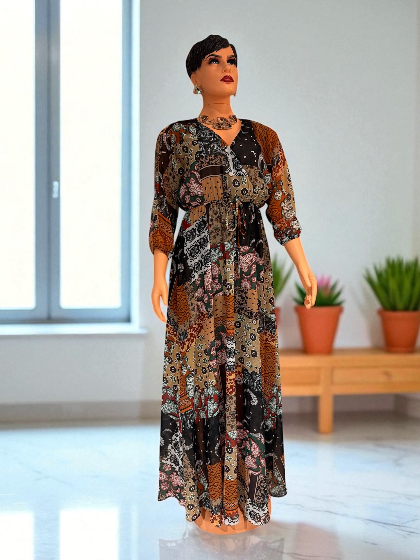 Kedah Bohemian style maxi dress