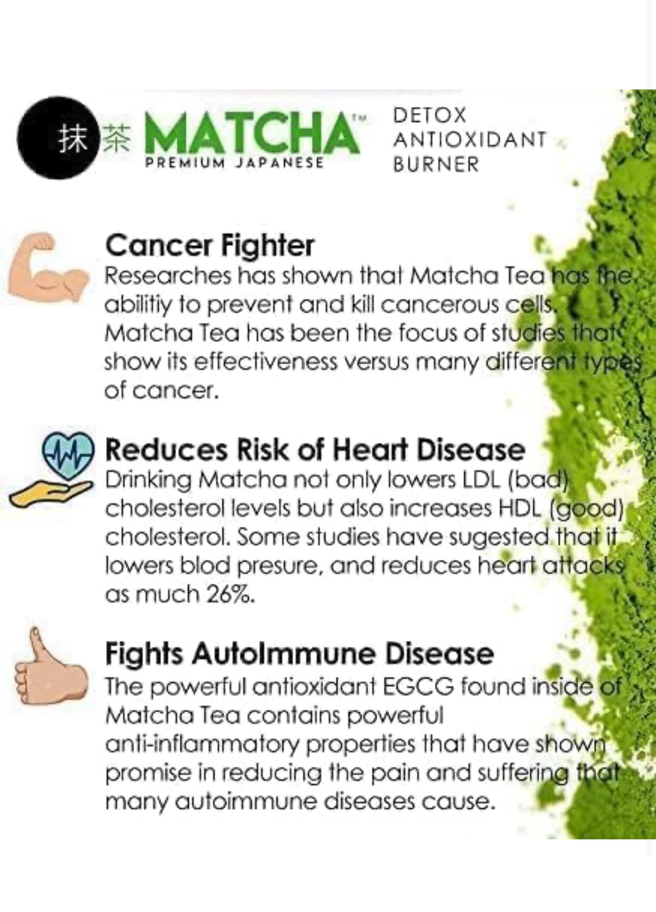 Japanese premium matcha green tea 40 x 8g