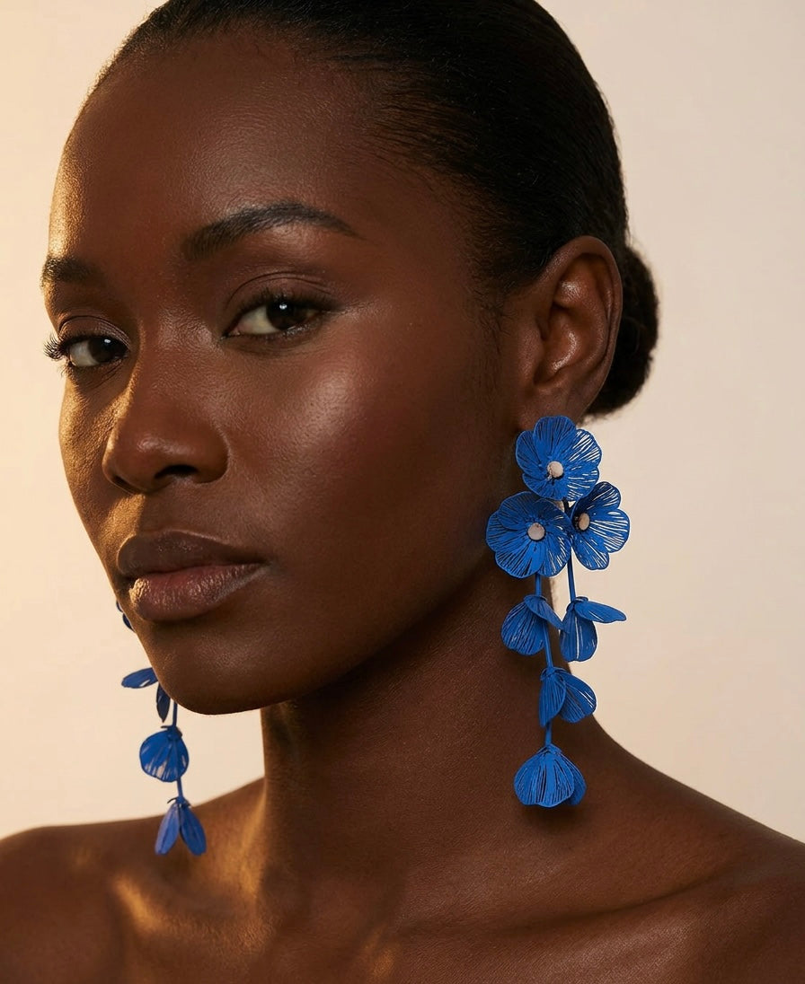Floral Drop Earrings