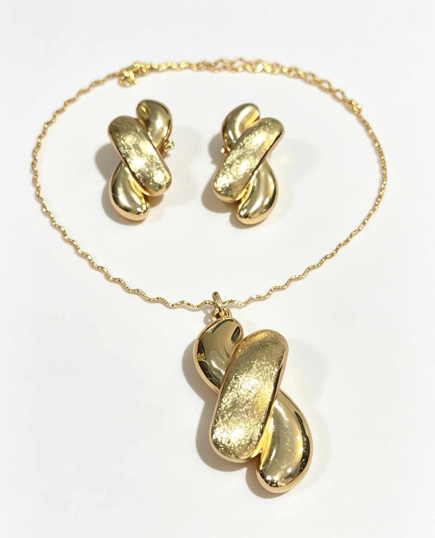 Exquisite Gold Plated Jewelry Set