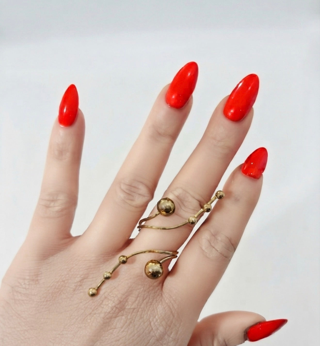 Aurelia Abstract Statement Ring