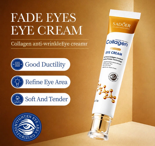 Sadoer Collagen Firming Eye Cream – Anti-Wrinkle & Rejuvenating Treatment.