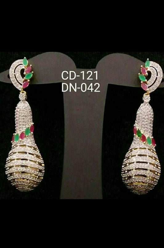 Sally Cubic Diamond Earrings