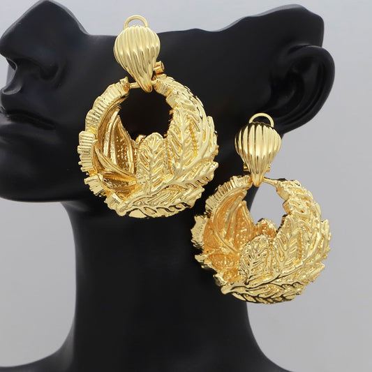 Rich Aunty Chunky Earrings