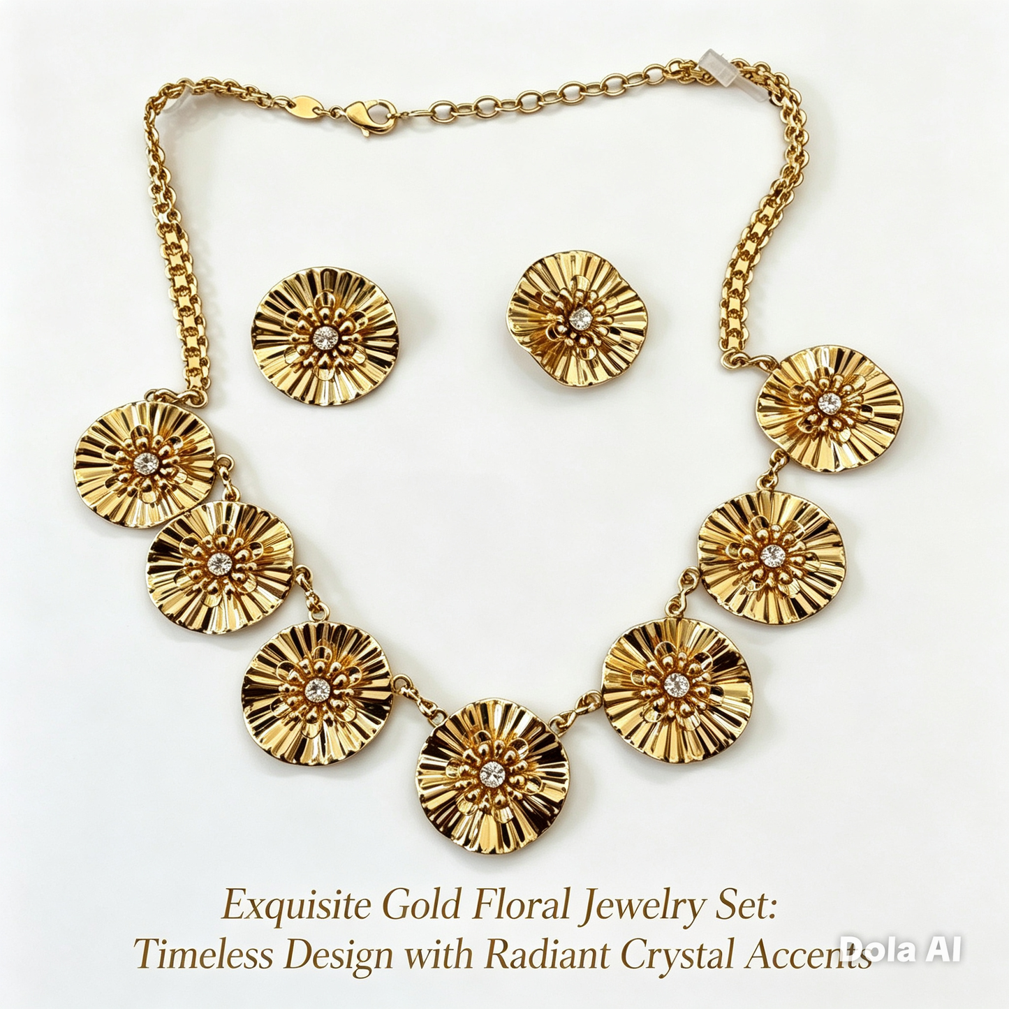 Brazilian Gold Jewelry Set