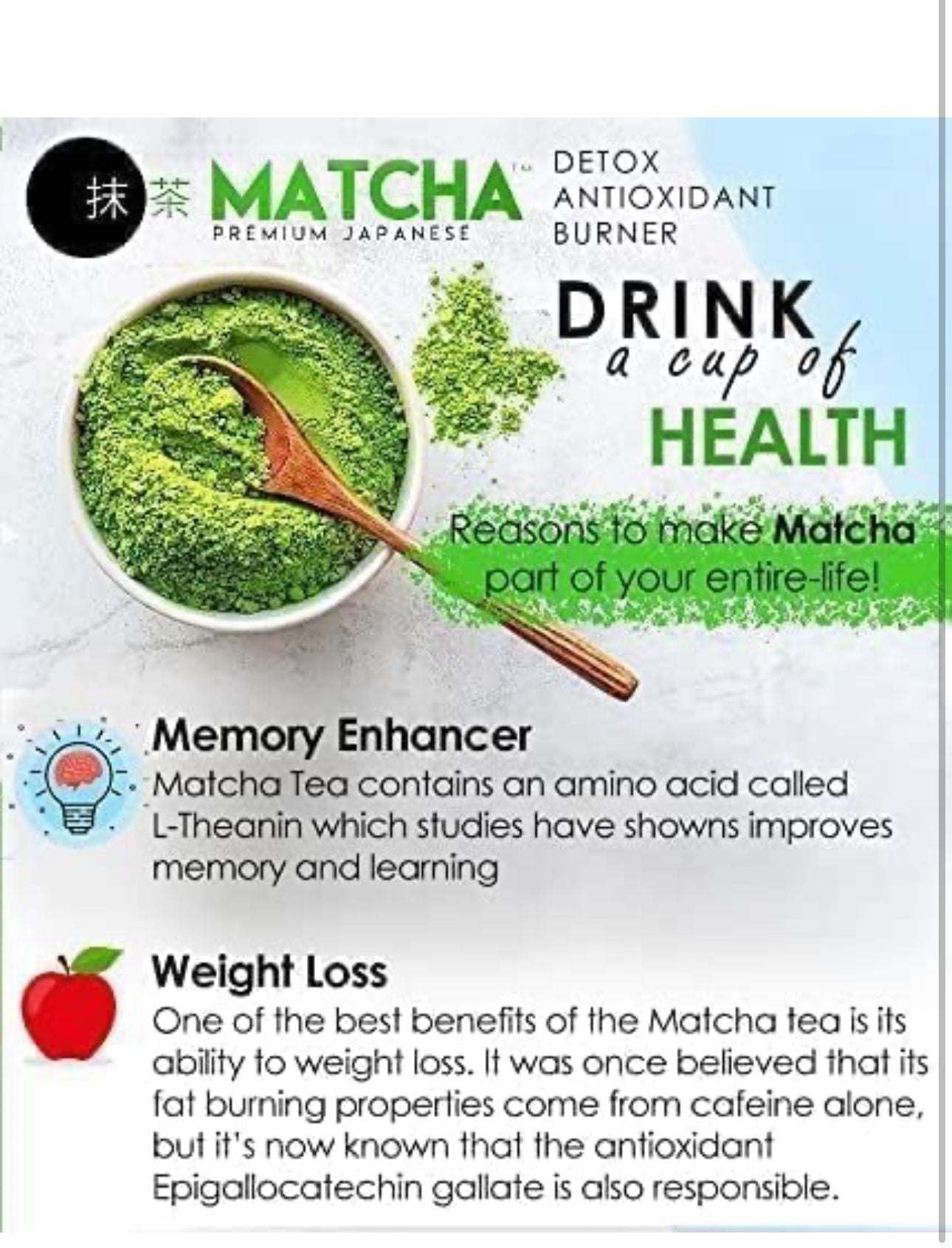 Japanese premium matcha green tea 40 x 8g