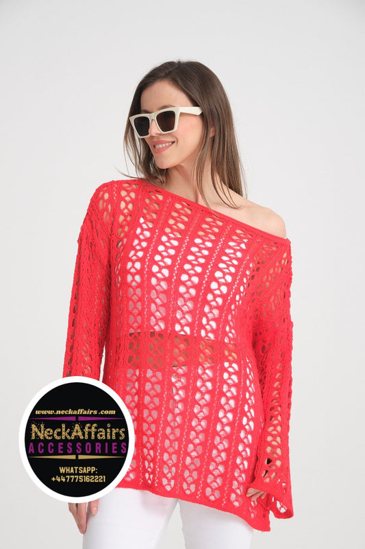 Lightweight Summer Knitwear Top