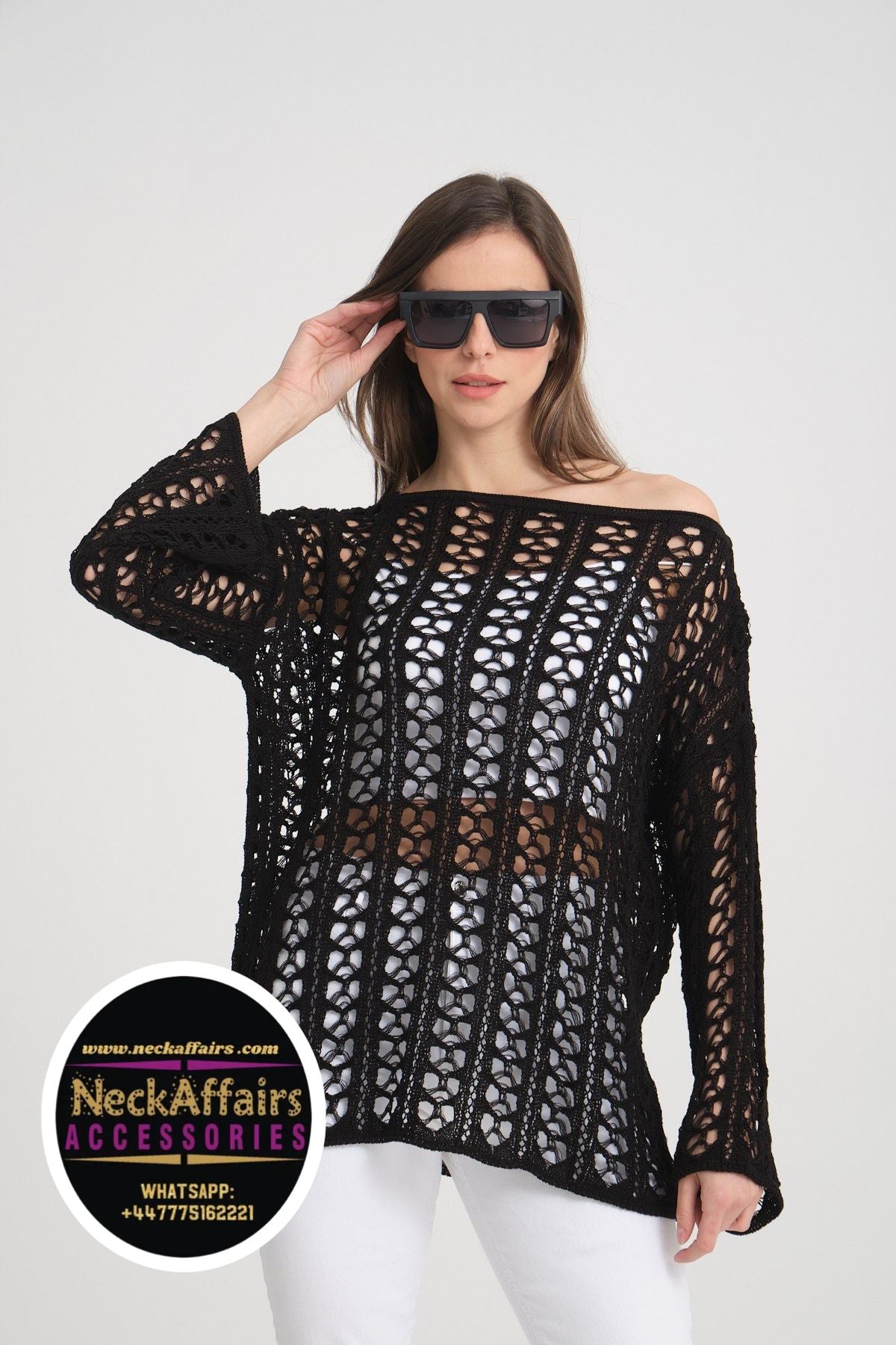 Lightweight Summer Knitwear Top