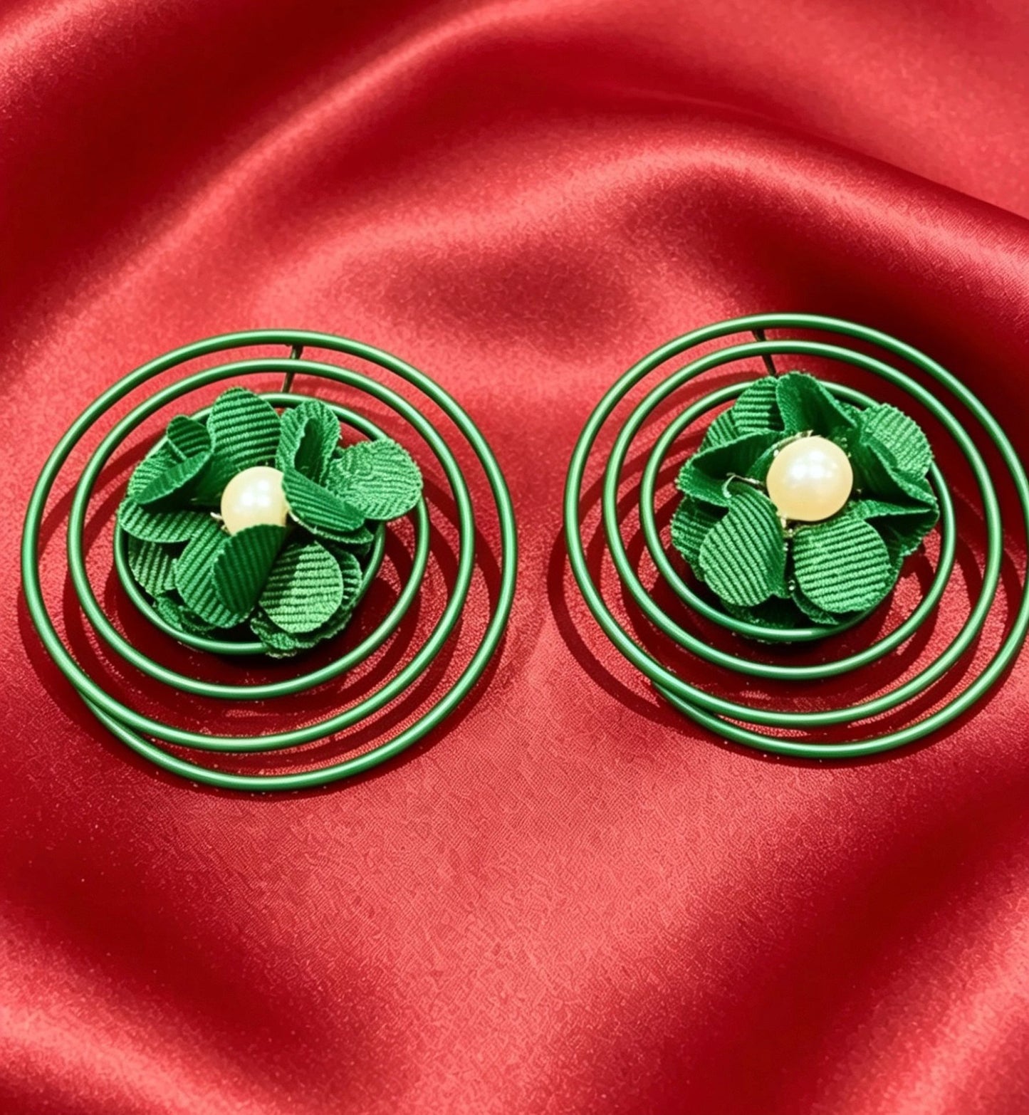 Decent Circular Statement Earrings