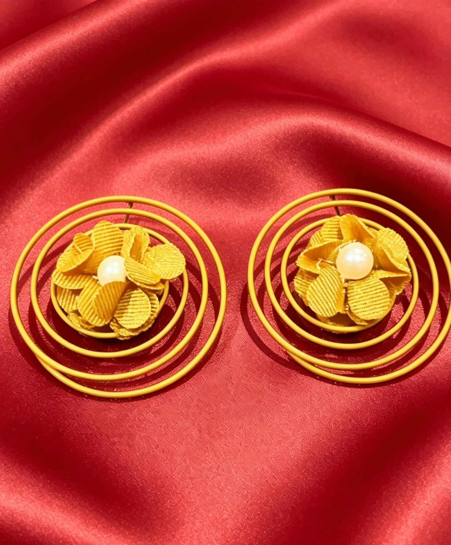 Decent Circular Statement Earrings