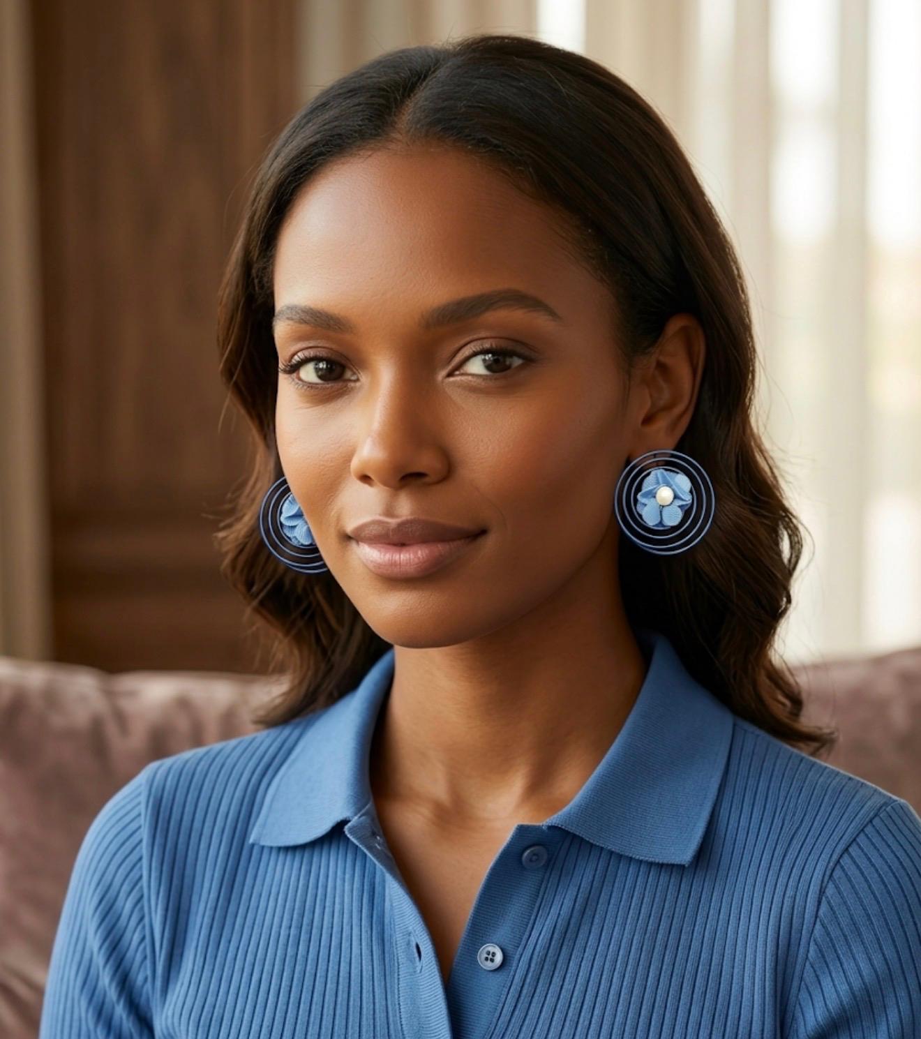 Decent Circular Statement Earrings